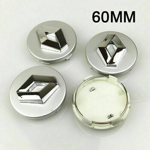 4x60mm für renault silber - 4x60mm,