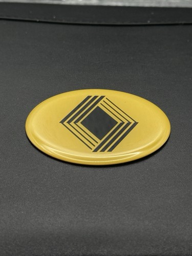 Renault emblem 60mm gelb - 60mm,